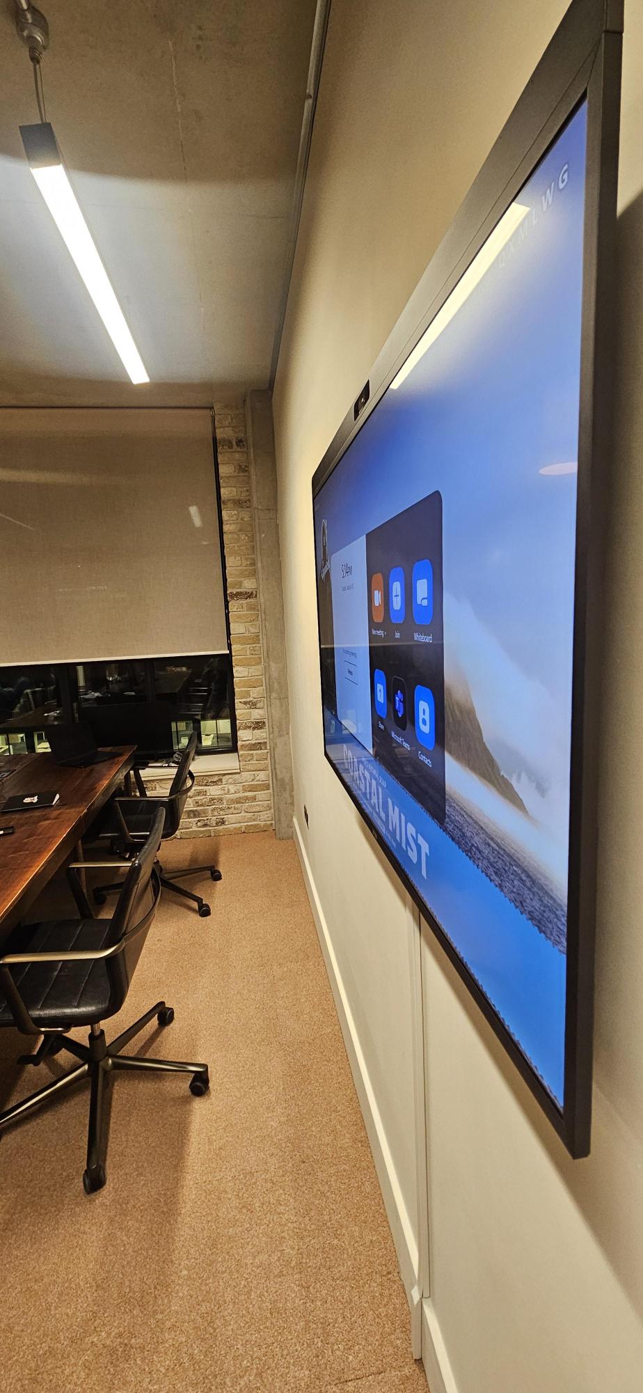 DTEN Zoom Rooms Solution for Dr Squatch London Office